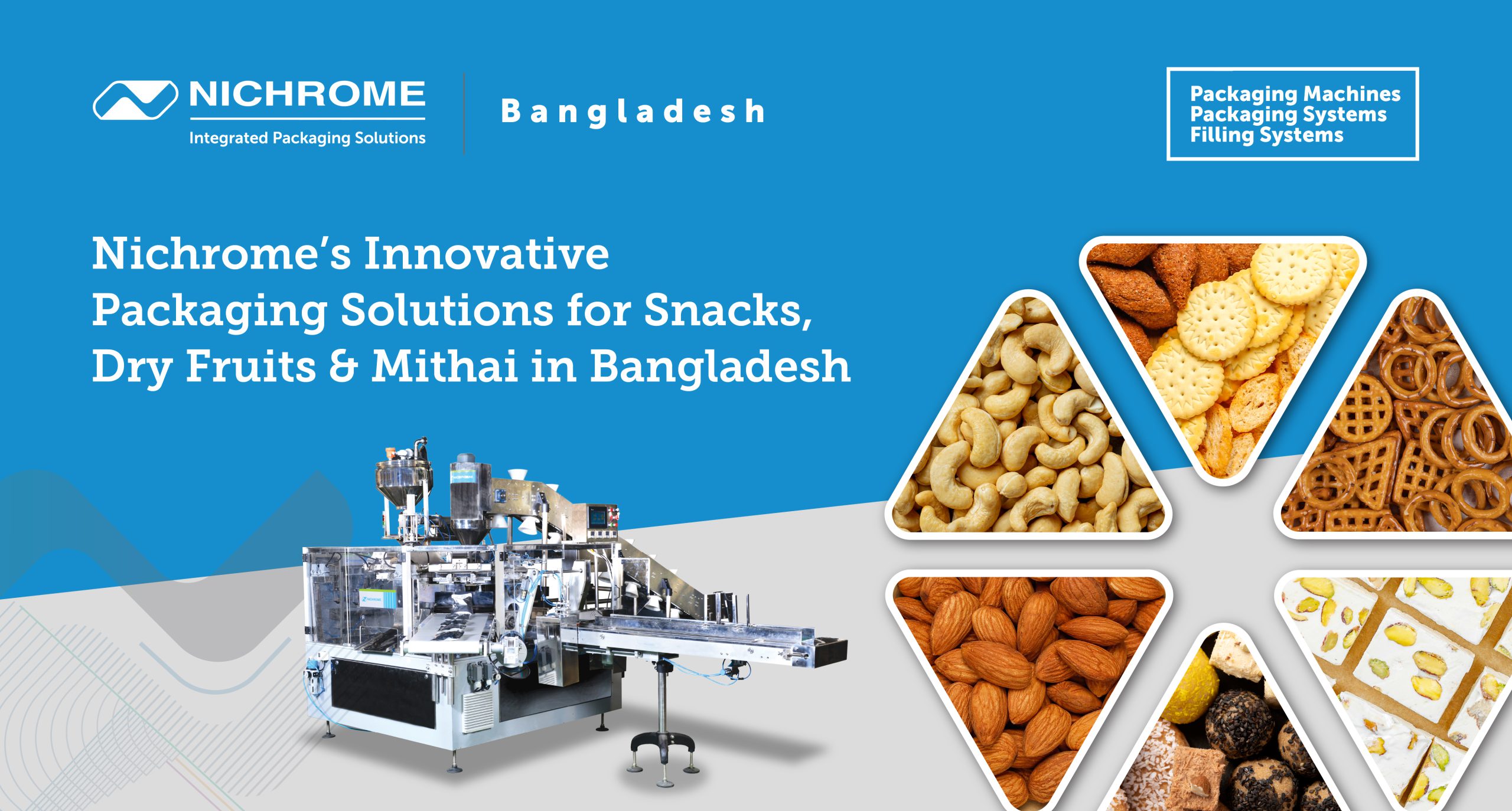 VFFS snack packaging machine for Bangladesh food industry