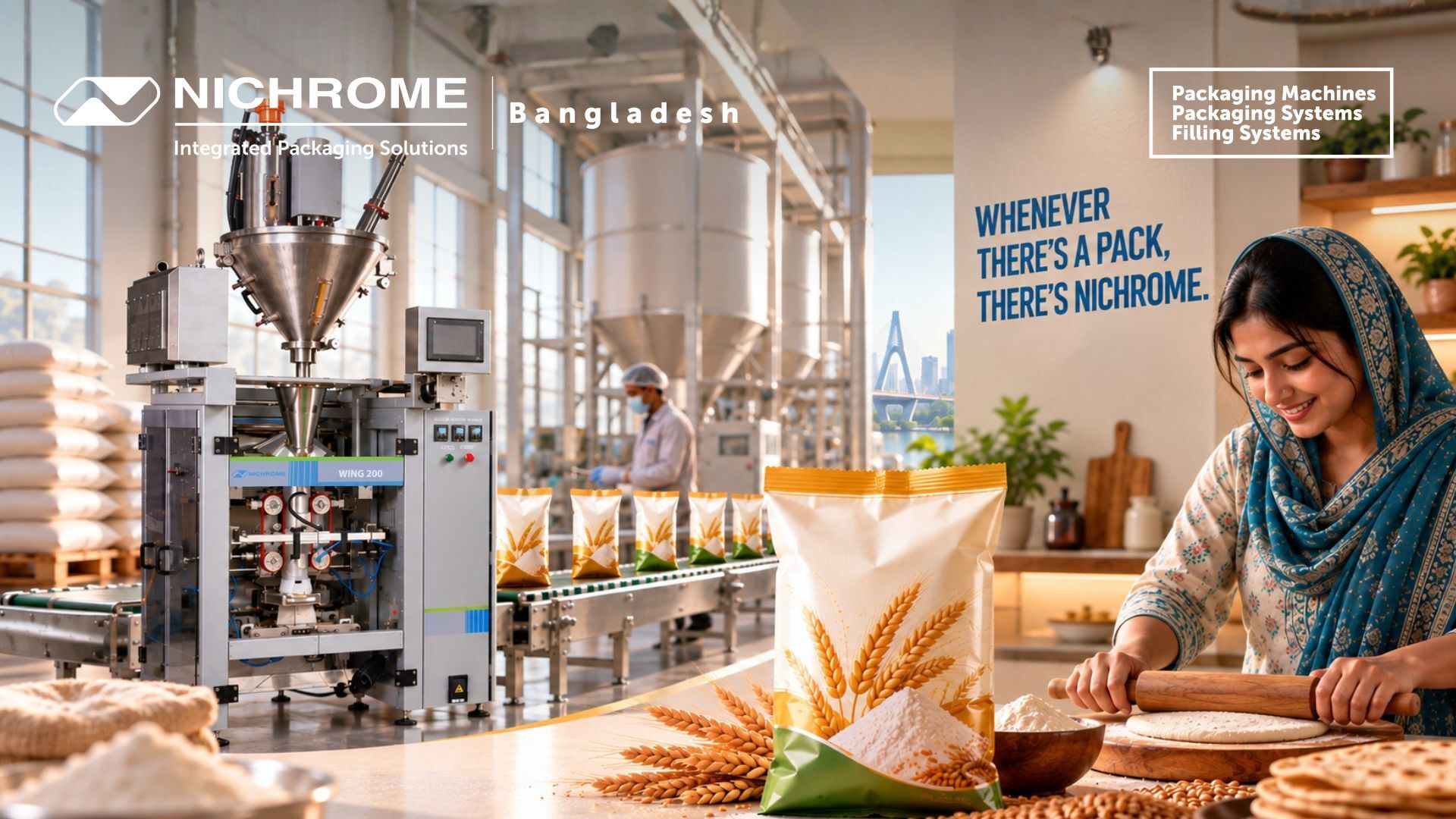 Nichrome packaging machine solutions for Bangladesh’s food industry