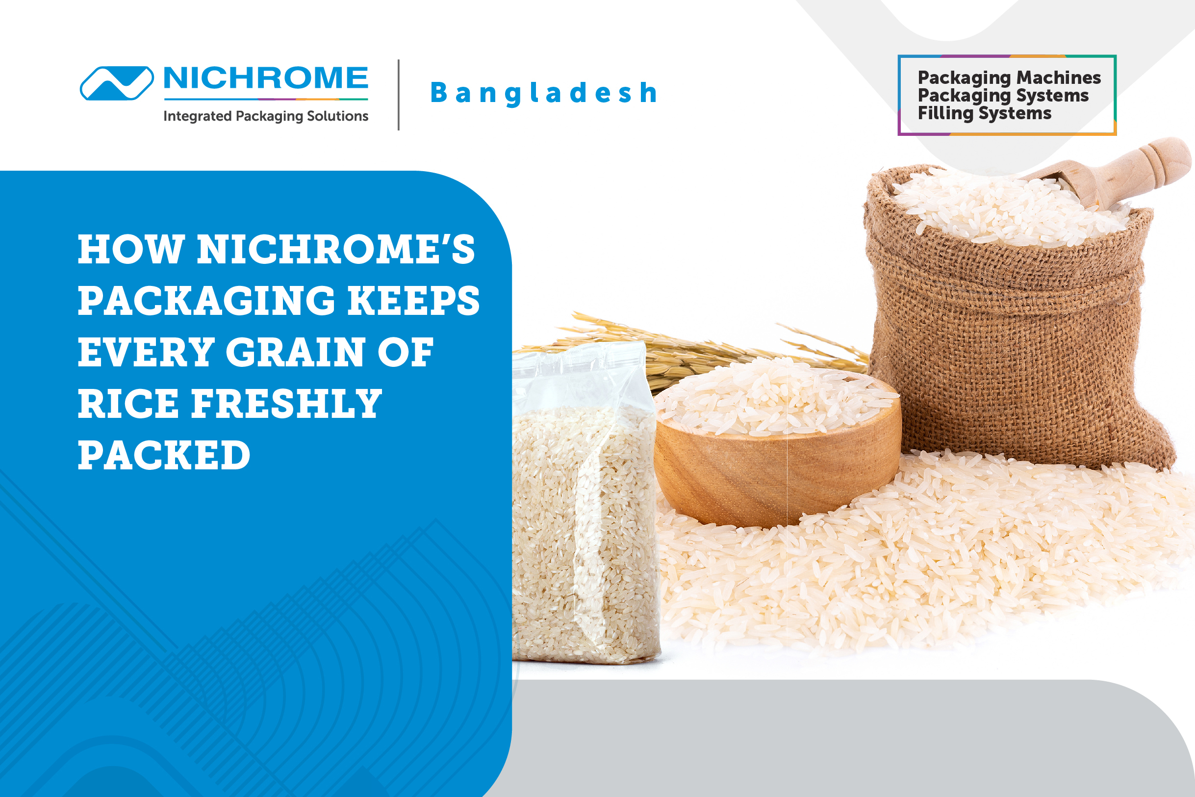 Fully automatic rice packing machines