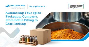Automatic spice packaging machine line by Nichrome in Bangladesh