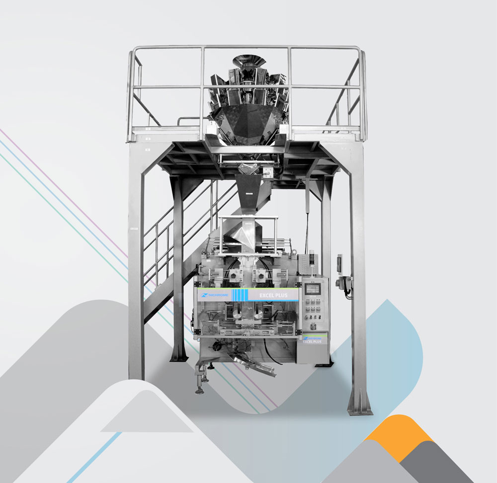 Excel 400 Plus multi-head weigher for bulk snack packaging