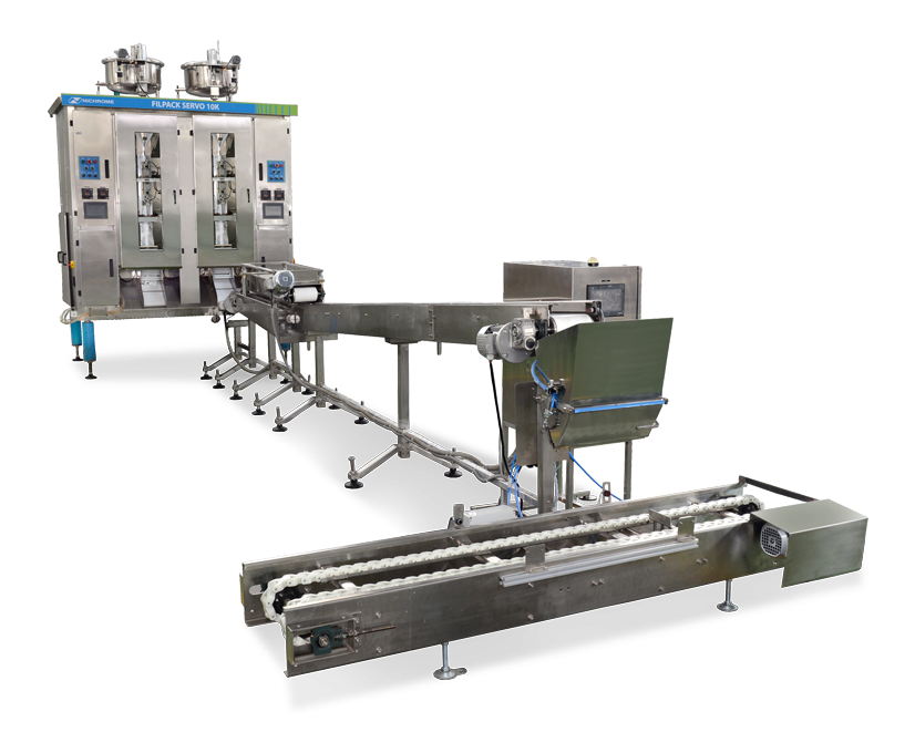 Dairy products packaging machine